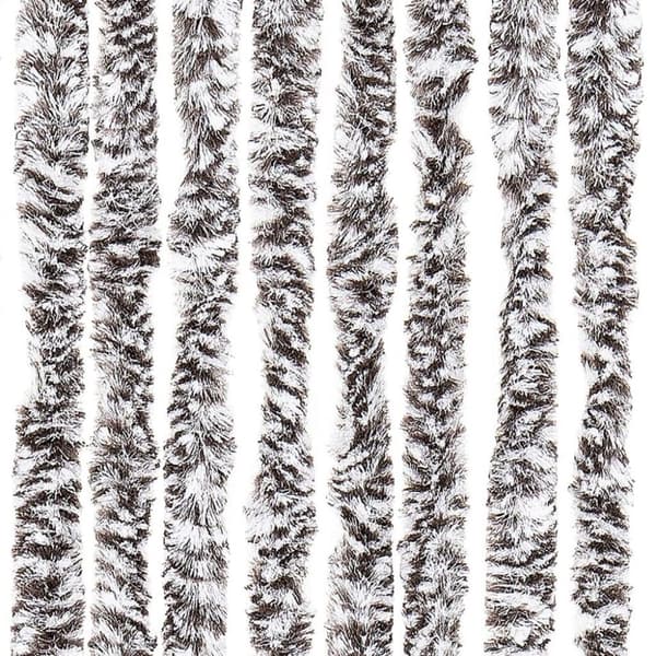 vidaXL Hyönteisverho ruskea ja beige 118 x 220 cm Chenille