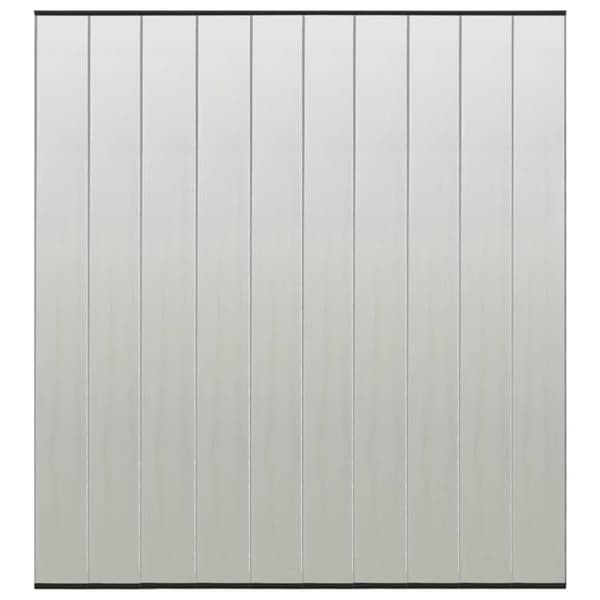 vidaXL Insektsnät med 10 lameller för dörr svart 240x240 cm