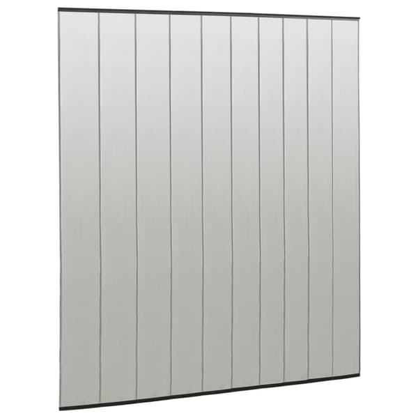 vidaXL Hyönteisverkko oveen 10-osaa musta 240x240 cm