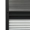 Miniatyrbillede 6 af 7: vidaXL plisseret insektnet til vinduer 80x100 cm afskygning aluminium