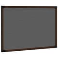 Miniatyrbilde 3 av 11: vidaXL Utvidbar insektskjerm for vindu brun (75-143)x50 cm