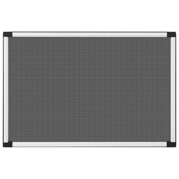 vidaXL udvideligt insektnet til vinduer (75-143)x50 cm hvid