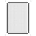 Pikkukuva 5 / 9: vidaXL Magneettinen hyönteisverkko ikkunaan valkoinen 80x120 cm