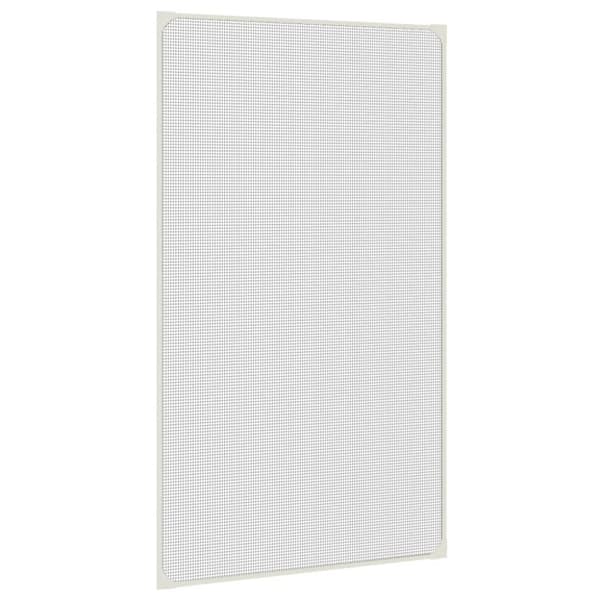 vidaXL magnetisk insektnet til vinduer 80x140 cm hvid