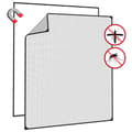 Miniatyrbilde 3 av 8: vidaXL Magnetisk insektskjerm for vindu antrasitt 120x140 cm