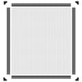 Miniatyrbilde 5 av 8: vidaXL Magnetisk insektskjerm for vindu antrasitt 120x140 cm