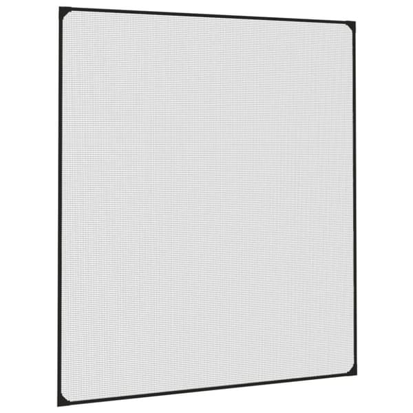 vidaXL Magnetiskt insektsnät för fönster antracit 120x140 cm