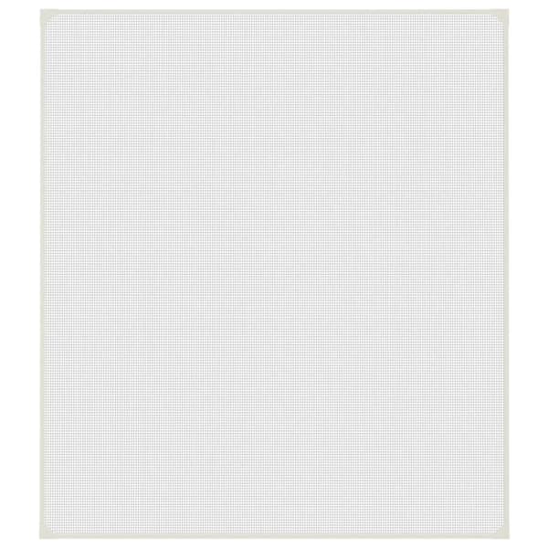 vidaXL magnetisk insektnet til vinduer 120x140 cm hvid