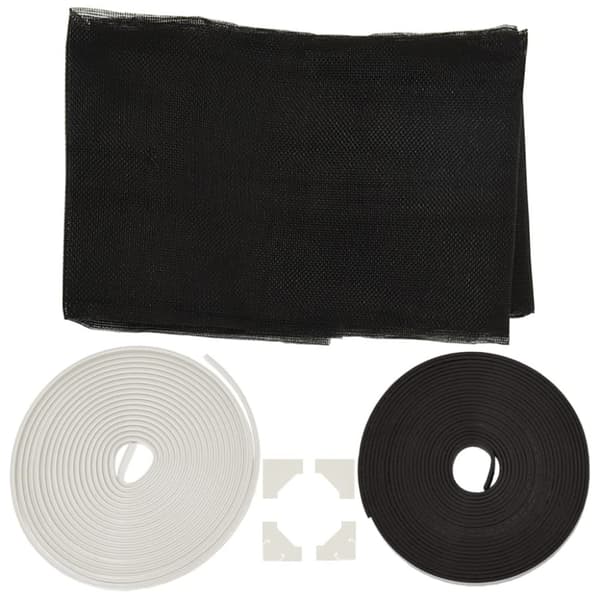 Magnetiskt insektsnät för fönster vit 130x150 cm
