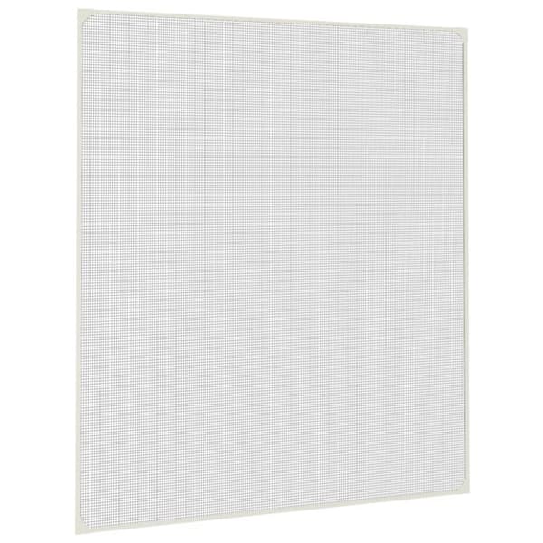 Magnetiskt insektsnät för fönster vit 130x150 cm