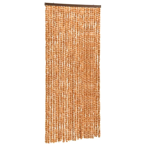 Hyönteisverho okra ja valkoinen 100x220 cm Chenille