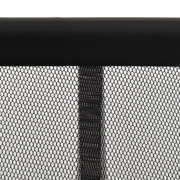 vidaXL insektgardin til dør 100x220 cm polyester sort