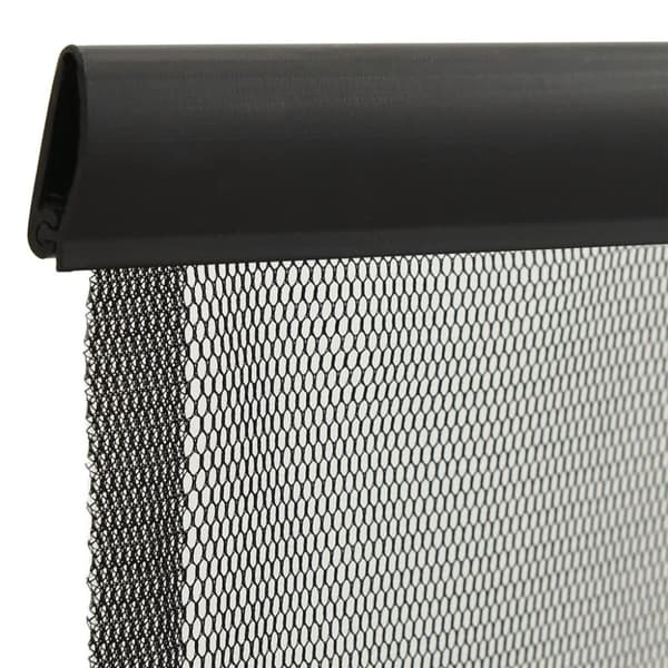vidaXL insektgardin til dør 100x220 cm polyester sort