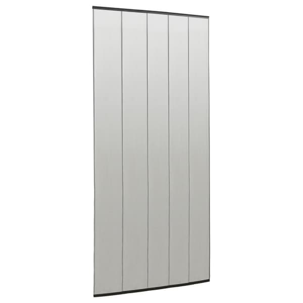 vidaXL insektgardin til dør 100x220 cm polyester sort