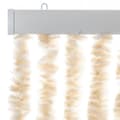Pikkukuva 5 / 8: vidaXL Hyönteisverho beige ja valkoinen 100x230 cm chenille