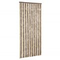 Miniatyrbilde 3 av 8: vidaXL Fluegardin mørkebrun og beige 100x200 cm chenille