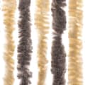 Miniatyrbilde 7 av 8: vidaXL Fluegardin mørkebrun og beige 100x200 cm chenille