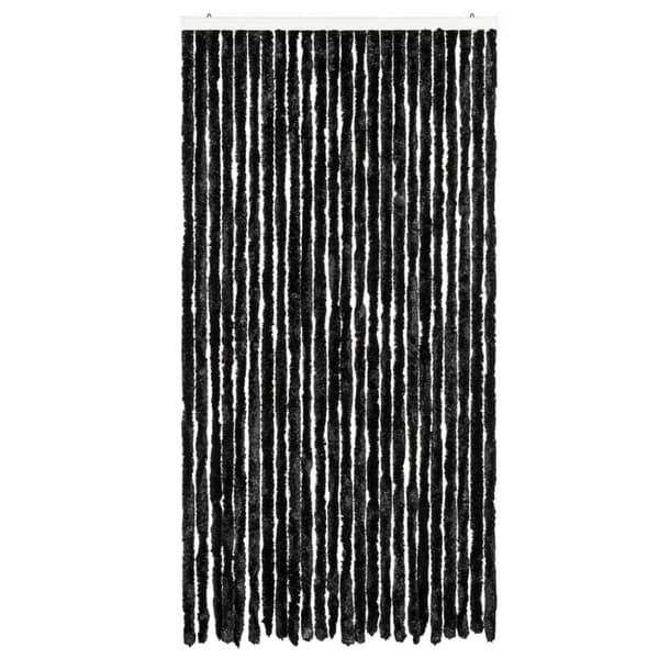 vidaXL Fluegardin antrasitt 100x230 cm chenille
