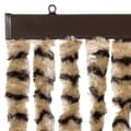 Miniatyrbillede 3 af 7: vidaXL flueforhæng 100x230 cm chenille beige og brun