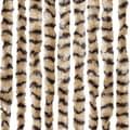 Miniatyrbillede 4 af 7: vidaXL flueforhæng 100x230 cm chenille beige og brun