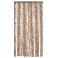 Pikkukuva 4 / 8: vidaXL Hyönteisverho beige ja tummanruskea 100x230 cm chenille