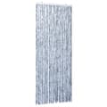 Miniatyrbilde 1 av 7: vidaXL Fluegardin sølv 100x200 cm chenille