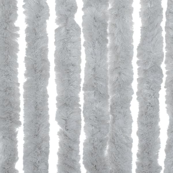vidaXL Hyönteisverho harmaa 90x200 cm chenille