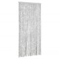 Pikkukuva 1 / 8: vidaXL Hyönteisverho harmaa 90x200 cm chenille