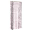 Pikkukuva 2 / 7: Hyönteisverho hopeanharmaa ja pinkki 100x220 cm chenille