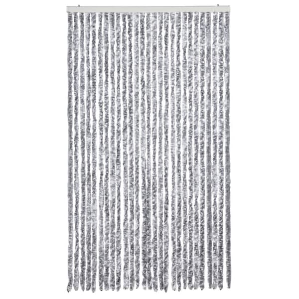 Hyönteisverho harmaavalkoinen 118 x 220 cm Chenille