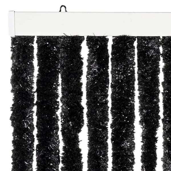 insektgardin 118x200 cm chenille antracitgrå