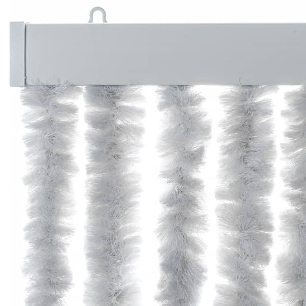 Hyönteisverho harmaa 90x220 cm Chenille