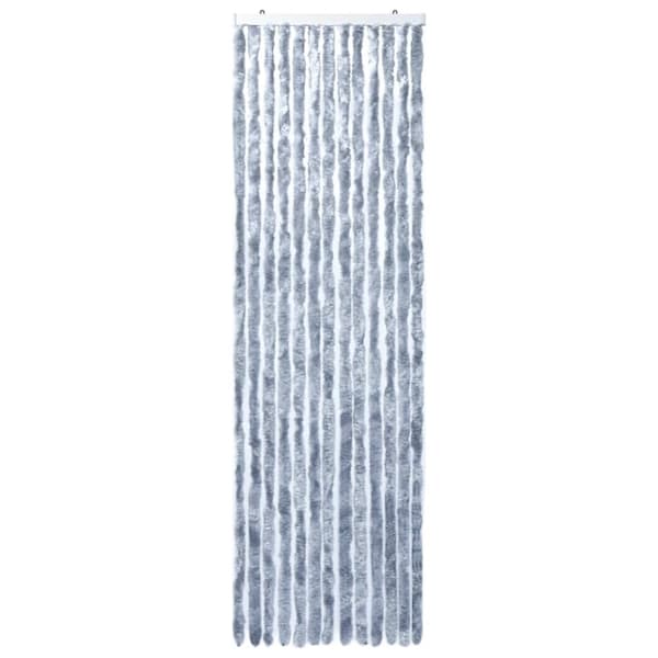 vidaXL Hyönteisverho hopea 90x200 cm Chenille - Hyönteissuojat