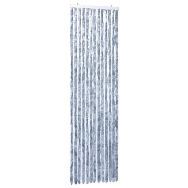 vidaXL Hyönteisverho hopea 56x185 cm Chenille -  Hyönteissuojat