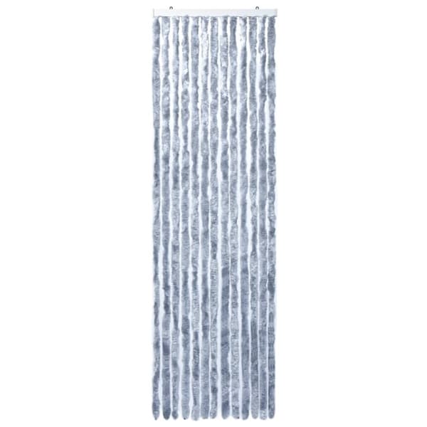 vidaXL Hyönteisverho hopea 56x185 cm Chenille - Hyönteissuojat
