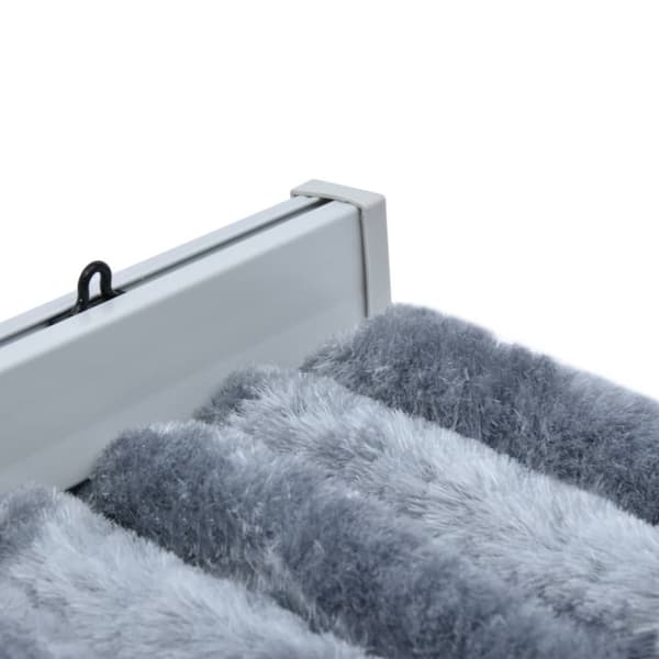 vidaXL Hyönteisverho hopea 56x185 cm Chenille - Hyönteissuojat