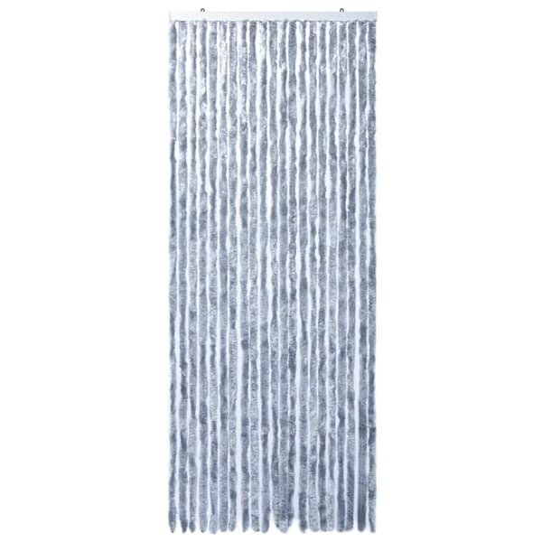 vidaXL Insektsdraperi silver 90x220 cm chenille -  Myggnät för fönster