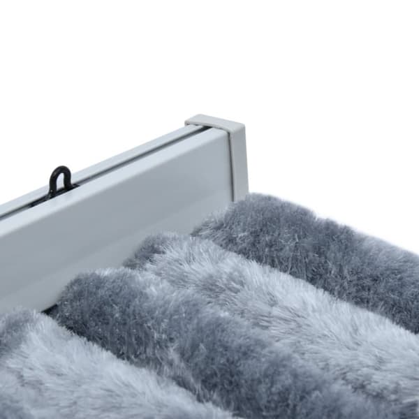 vidaXL Insektsdraperi silver 90x220 cm chenille -  Myggnät för fönster