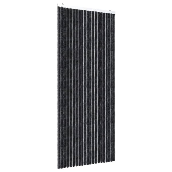 vidaXL Insektsdraperi antracit 90x220 cm chenille -  Myggnät för fönster