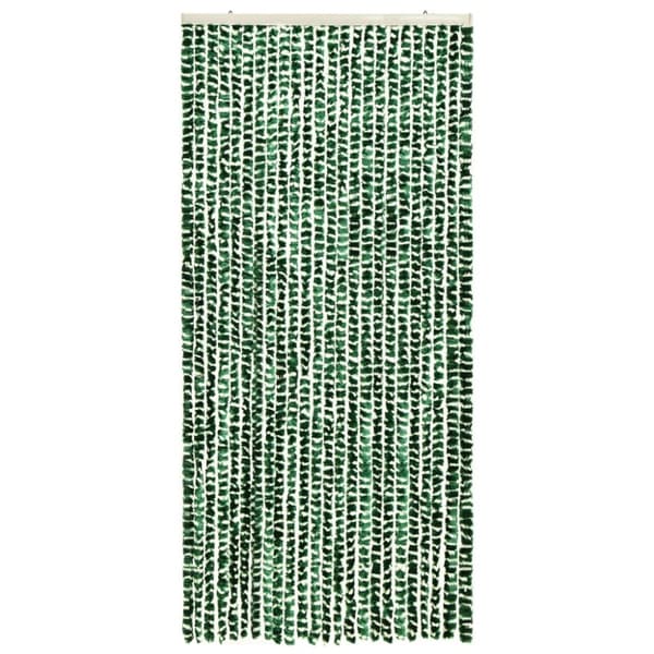 vidaXL Hyönteisverho vihreä ja valkoinen 100x220 cm Chenille -  Hyönteissuojat