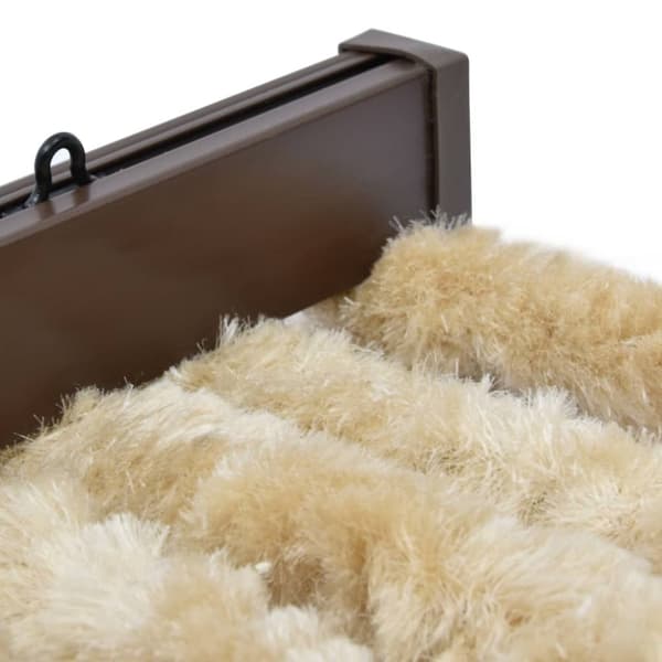 vidaXL Insektsdraperi beige 90x200 cm chenille - Myggnät för fönster