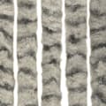 Pikkukuva 6 / 7: vidaXL Hyönteisverho vaalean- ja tummanharmaa 100x200 cm chenille -  Hyönteissuojat