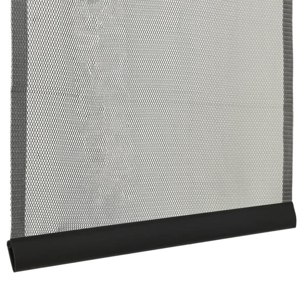 The Living Store Hyönteisverkko oveen 5-osaa musta 120x240 cm -  Hyönteissuojat