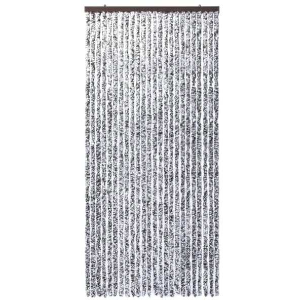 The Living Store Hyönteisverho ruskea ja beige 100x220 cm Chenille -  Hyönteissuojat
