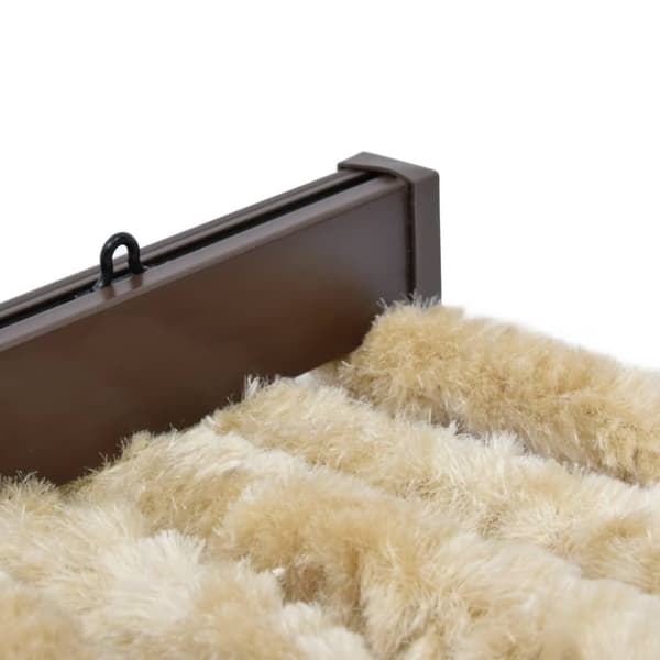 The Living Store Hyönteisverho beige 56x185 cm Chenille -  Hyönteissuojat