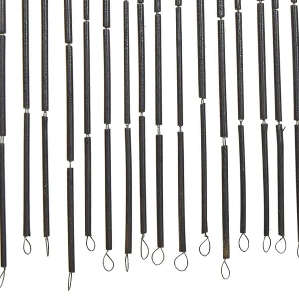 The Living Store Dörrdraperi i bambu 90x200 cm -  Myggnät för fönster