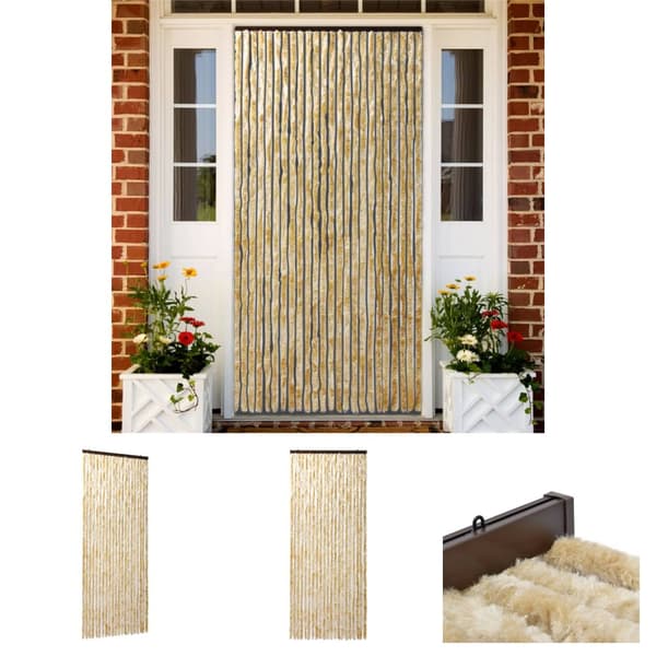 The Living Store insektgardin 90 x 220 cm beige -  Netskærme til vinduer