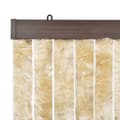 Miniatyrbild 5 av 9: The Living Store Insektsgardin beige 100x200 cm chenille -  Myggnät för fönster