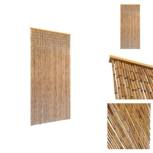 Netskærme til vinduer - Living insektgardin til døren bambus 90 x 220 cm