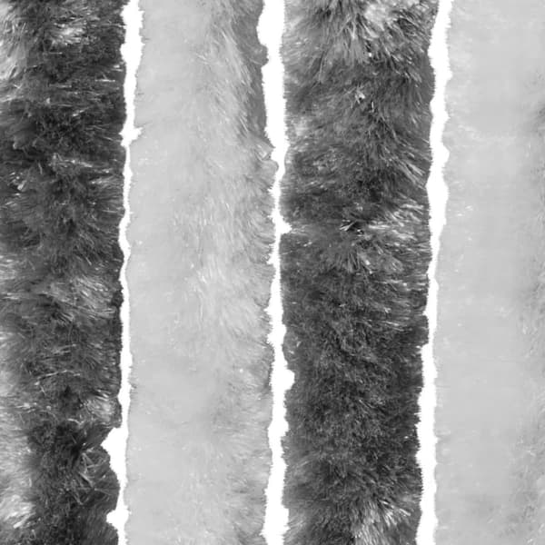 Hyönteissuojat - Living Hyönteisverho harmaa ja valkoinen 100x220 cm Chenille